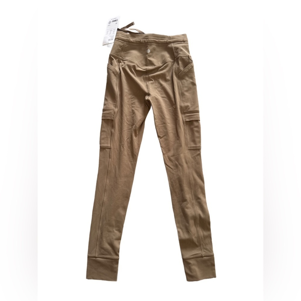 Athleta Salutation Cargo Tight XS Brown NWT - Picture 2 of 6
